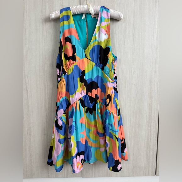 Ciebon Dresses & Skirts - Colorful Floral Sleeveless Mini Dress CIEBON Sz S